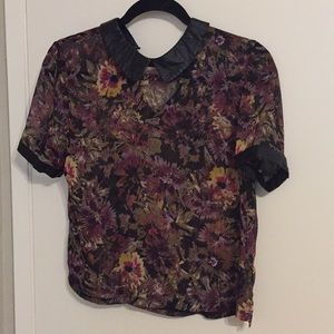 Floral Sheer Top